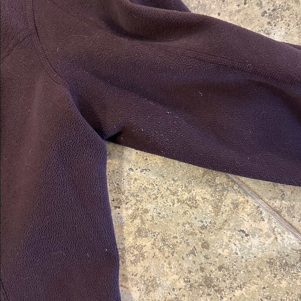 The North Face Women’s XL Quarter Zip Fleece Pullover Plum Purple - Picture 8 of 10